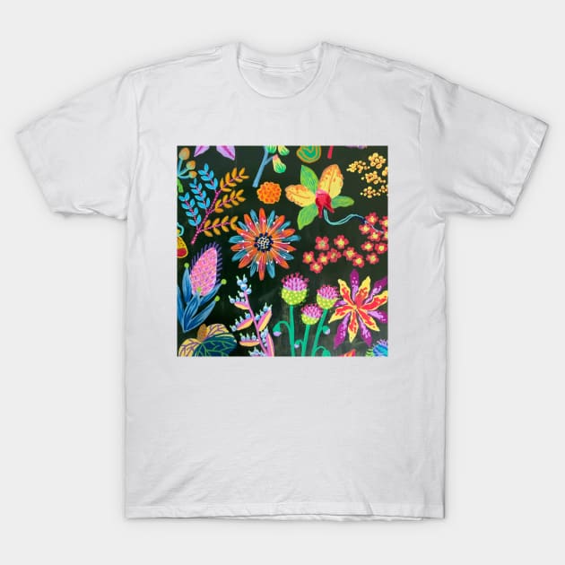 Wildflowers T-Shirt by Salty Siren Studios